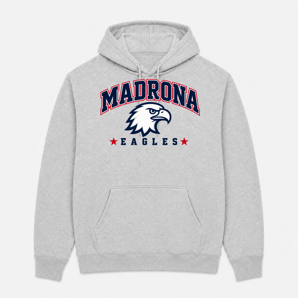 Madrona Hoodie Light Steel Design 1
