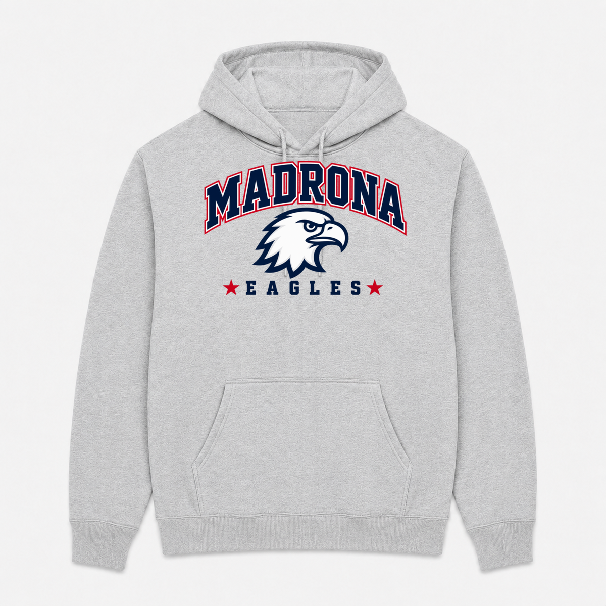 Madrona Hoodie Light Steel Design 1