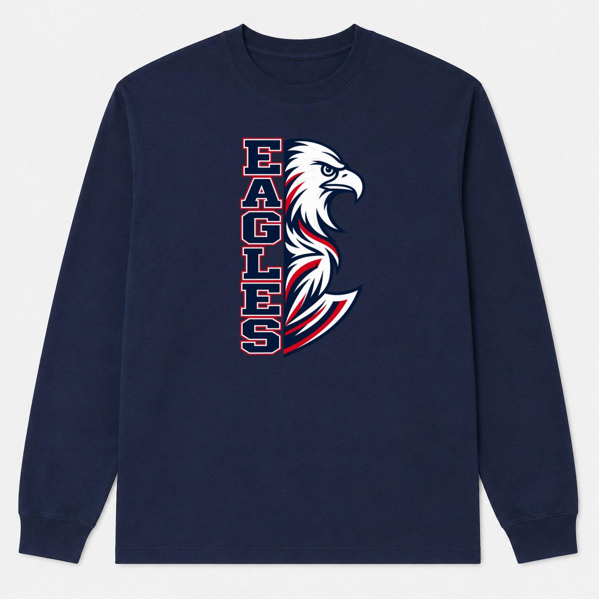 Madrona long-sleeve shirt with Design 3