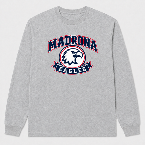Madrona Long-sleeve Sport Gray Design 2