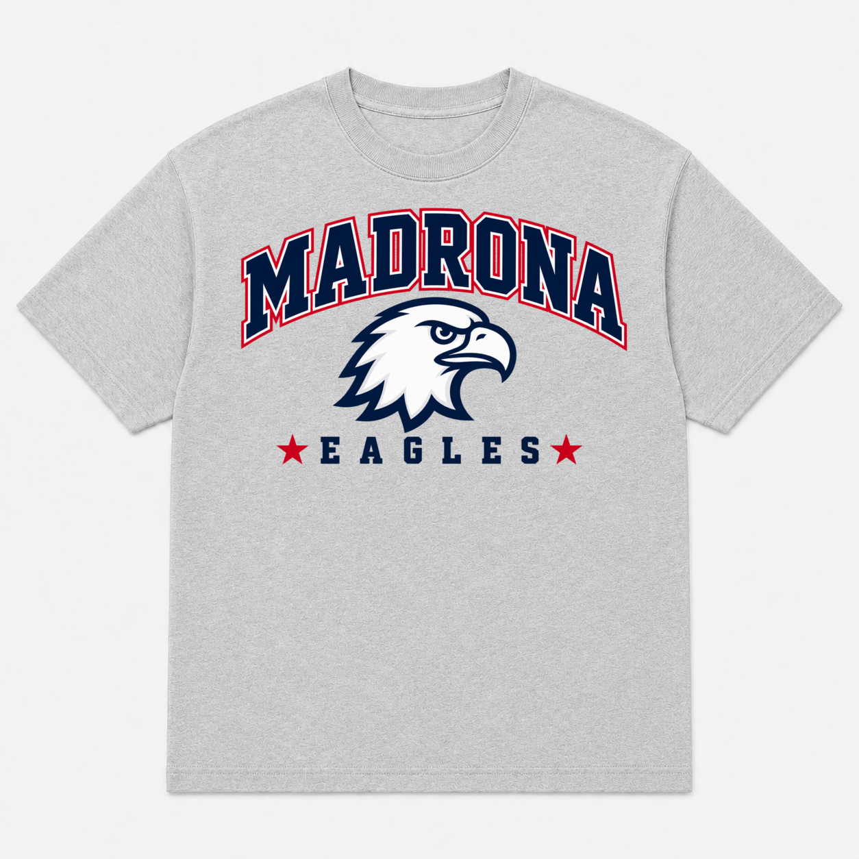 Madrona T-shirt Sport Gray Design 1
