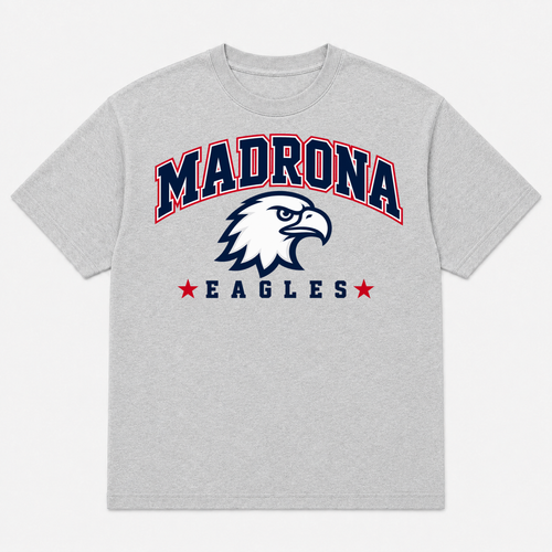 Madrona T-shirt Sport Gray Design 1
