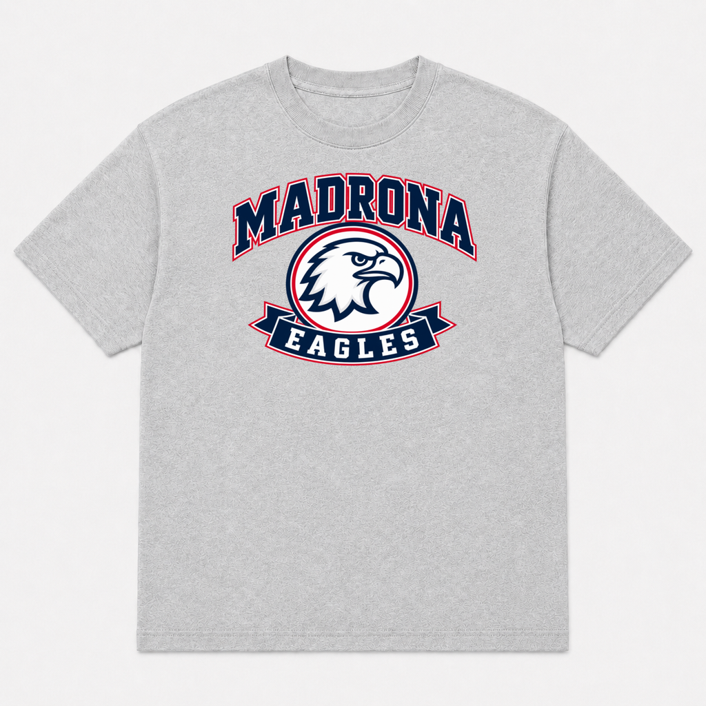 Madrona T-shirt Sport Gray Design 2