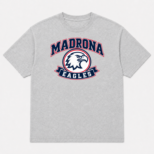 Madrona T-shirt Sport Gray Design 2